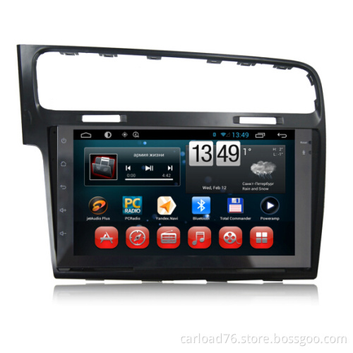 10.1in Golf 7 with GPS for Android Vw Car DVD Player